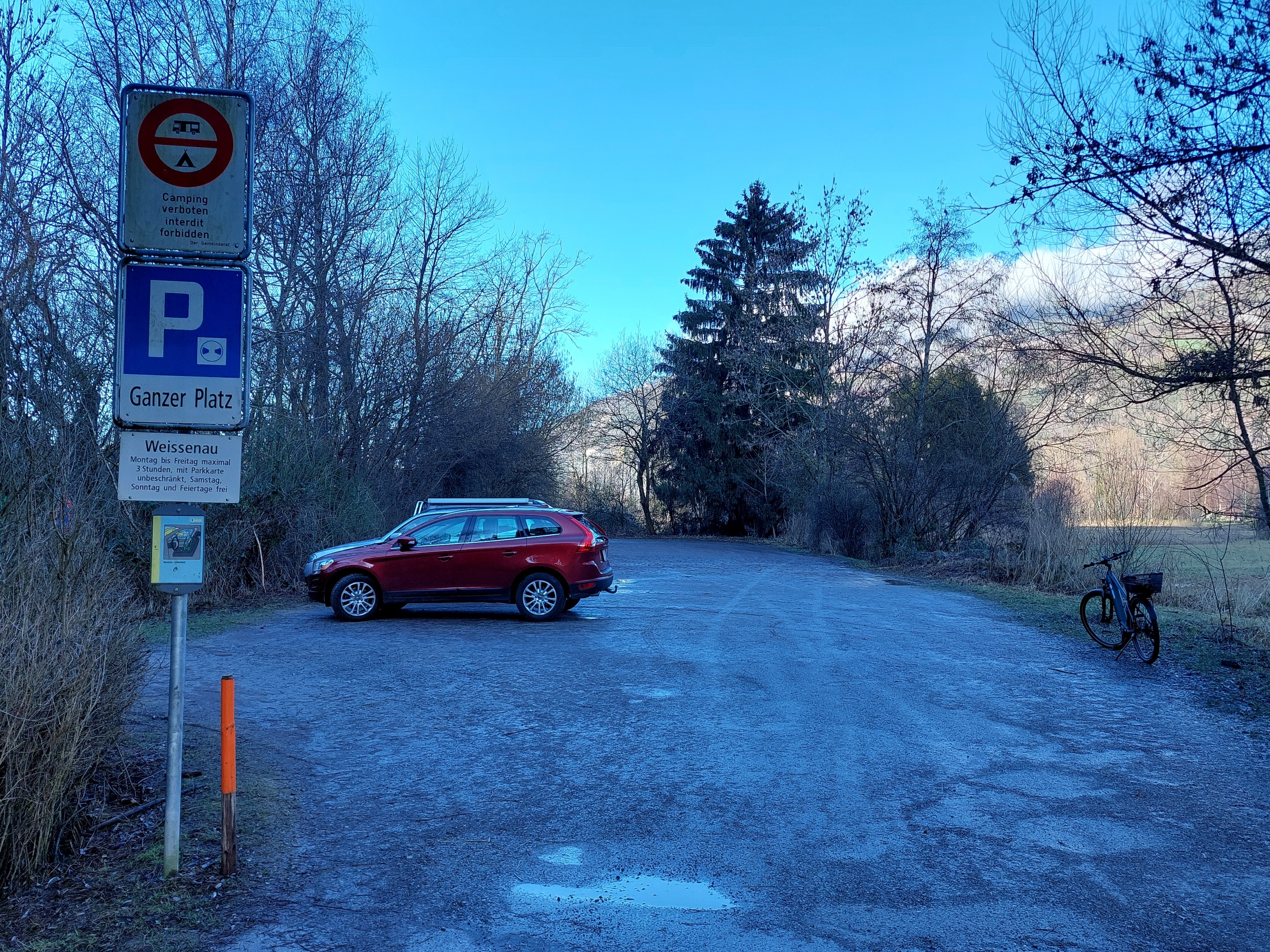 Parkplatz Weissenau